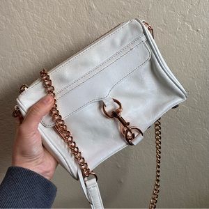 Rebecca minkoff off white Mac crossbody bag
